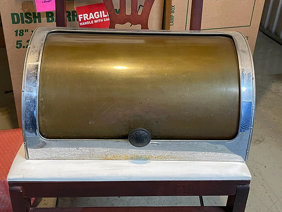 Metal Bread Box