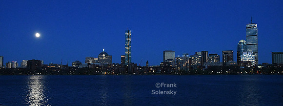 Boston Moonrise