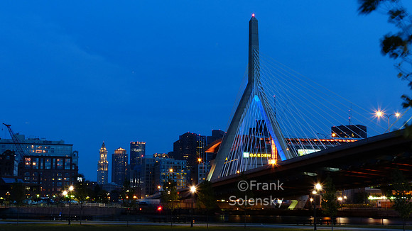 Zakim Bridge and Customs Tower