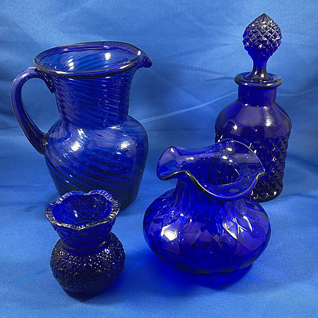 Blue glass