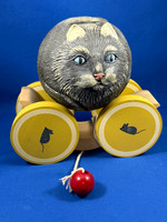 Briere Studio Folk Art Roly Poly Pull Toy (1988; 1/2)