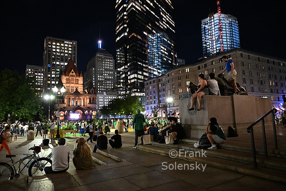 Celtics Watch Party in Copley Square