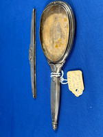Sterling brush & comb holders (1/2)